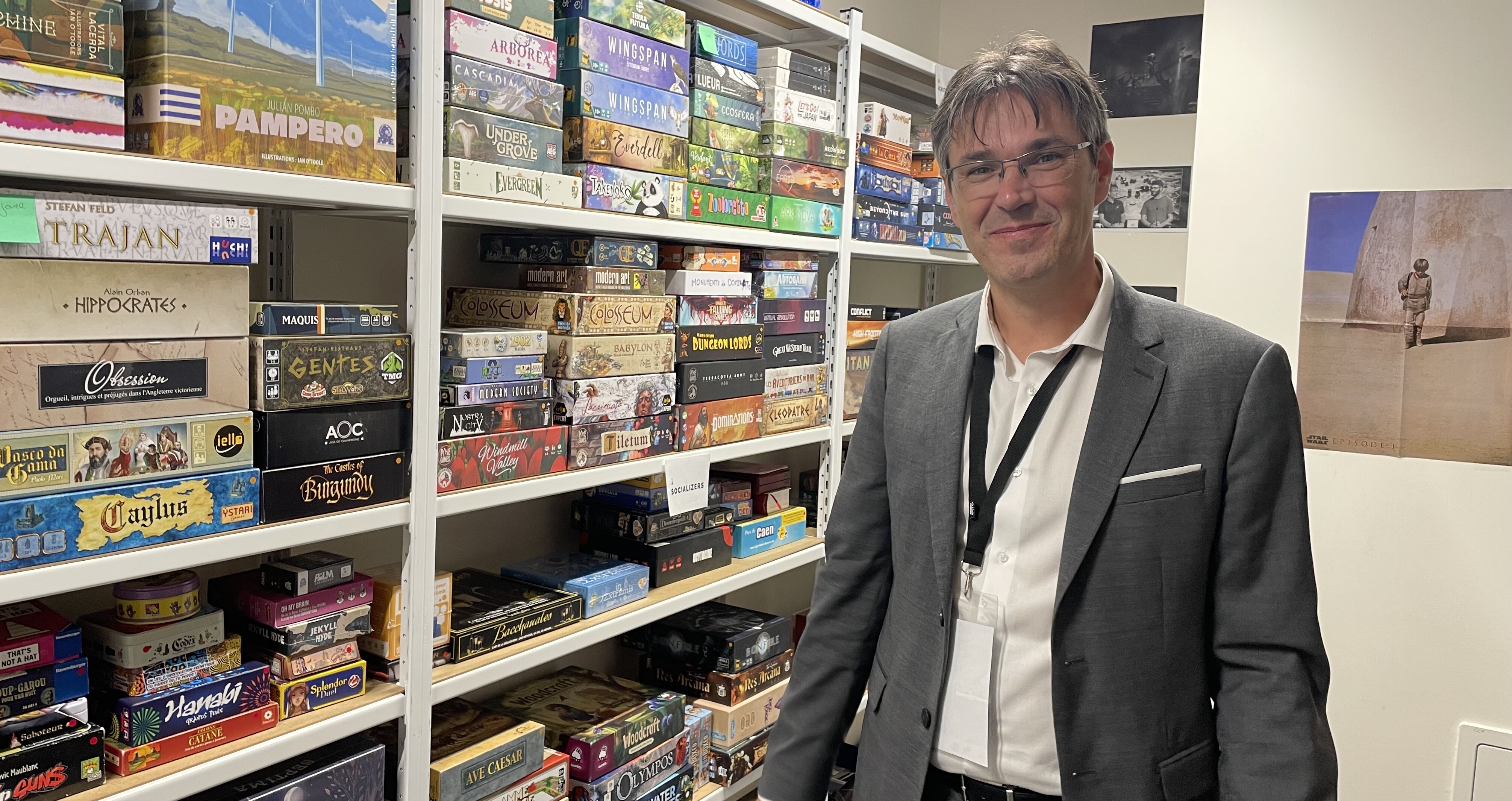 Jérôme Legrix-Pagès est vice-président transformation pédagogique de l’Unicaen. - © Campus Matin