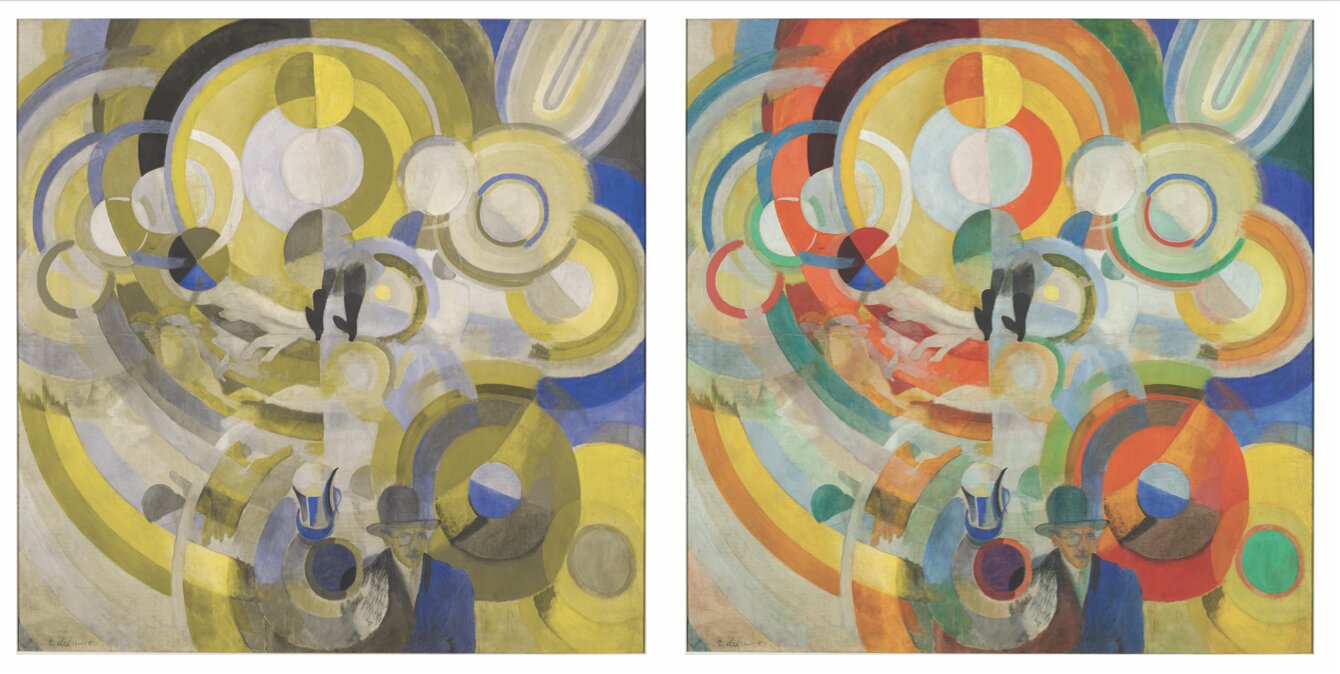 COLOR BLIND VISION / NORMAL VISION - © Centre Pompidou, MNAM-CCI/Bertrand Prévost/Dist. RMN-GP