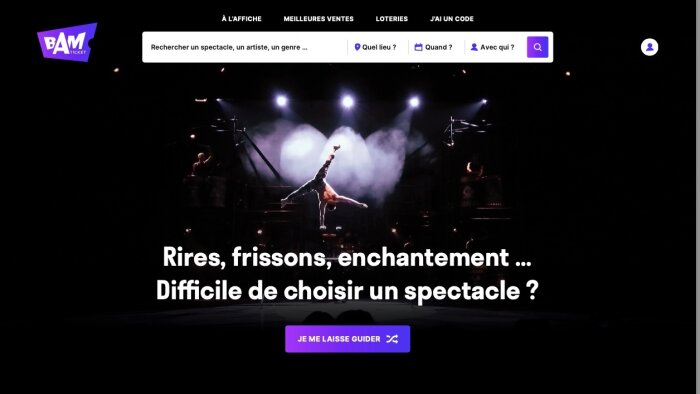 BAM-Ticket sera dans un premier temps un site « mobile-responsive ». - © D.R.