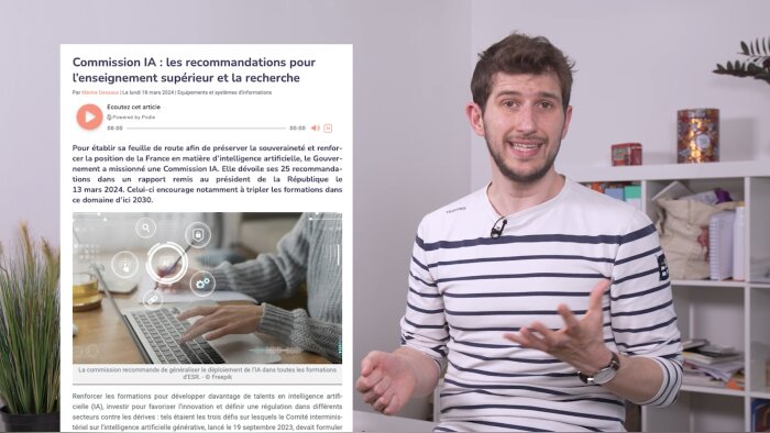 Le Kiosque de Com’Together : ChatGPT & la triche, nutriscore de Parcoursup, Tech : où sont les femmes ?