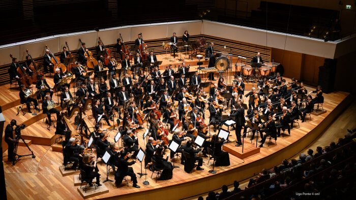 Cette saison, l’ONL jouera le plus souvent en « formation Mozart », à 35 musiciens. - © D.R.