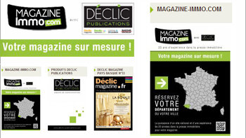 Déclic Publications propose des magazines immo clés en main