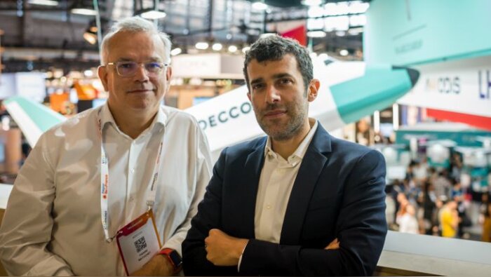 Alexandre Viros (droite) et Pierre Matuchet (gauche) : la révolution digitale chez The Adecco Group - © Paul Malinic