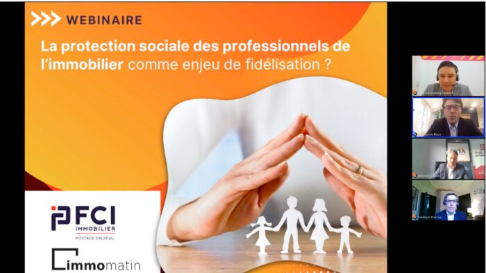 La protection sociale des agents immobiliers : un enjeu de fidélisation ? - © Immomatin