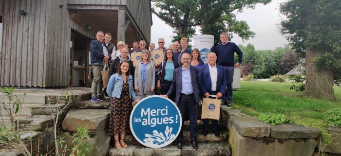 L’assemblée générale de « Merci les algues ! » s’est tenue le 29 juin, à Saint-Etienne-du-Gué-de-l’I - © D.R.