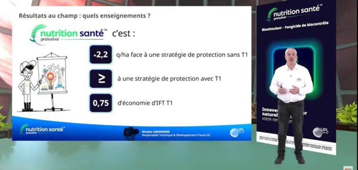 Nicolas Lemonnier, UPL, « couvrir 100 000 ha en 2022 avec notre offre Nutrition Santé »