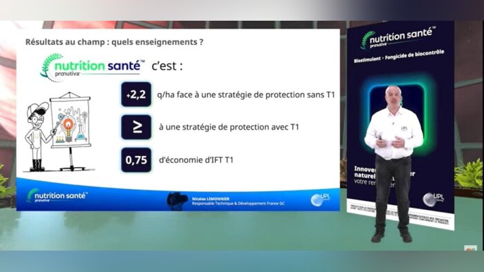 Nicolas Lemonnier, UPL, « couvrir 100 000 ha en 2022 avec notre offre Nutrition Santé »