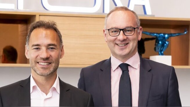 Mathieu Gabai et Manuel Lagny, co-dirigeants d’Epoka, justifient l’alliance signée avec Twinin. - © CEDRIC HELSLY