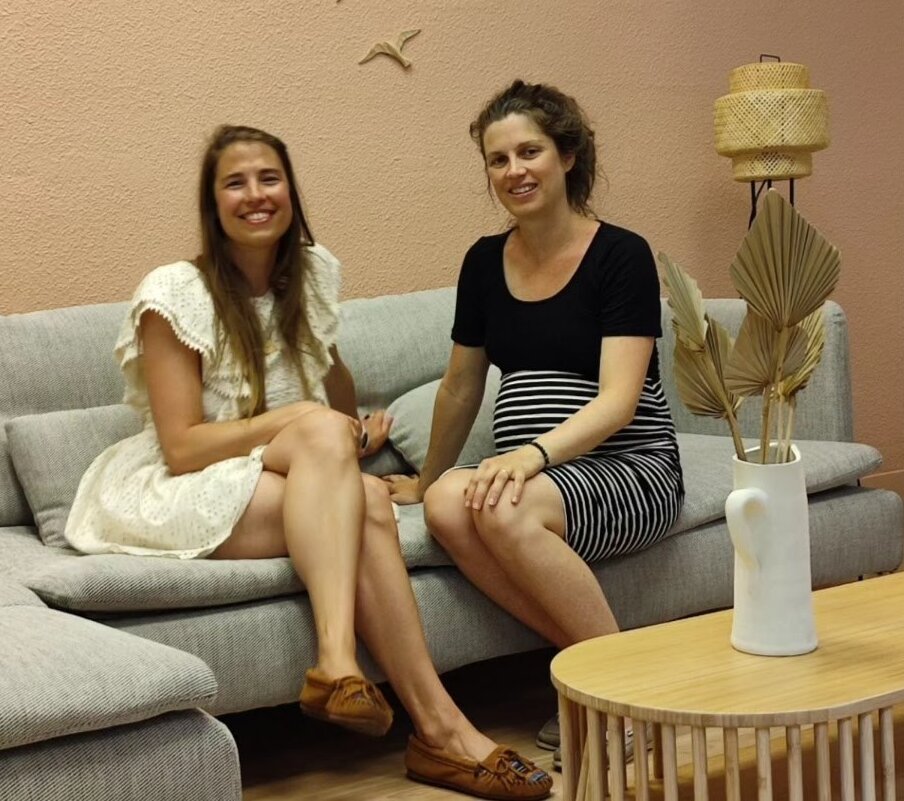 Fanny Le Magoarou et Charlène Planchon ont eu l’idée de créer un lien de soutien à la parentalité. - © Université de Rennes
