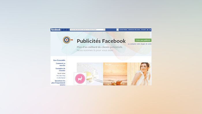 Tribune - "Facebook Ads : Et si la plus grande plateforme publicitaire vous permettait aussi de - © D.R.