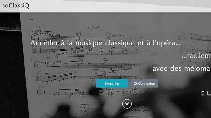 Site internet soClassiq - © D.R.