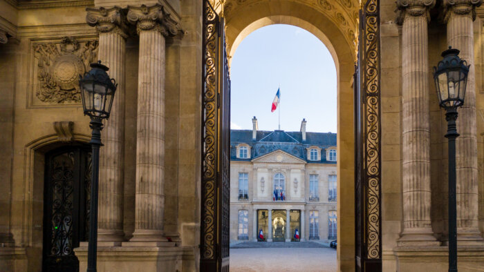 Le premier tour de l’élection présidentielle se tiendra le 10 avril 2022. - © Élysée