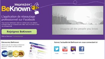 BeKnown s’intègre complètement à Monster