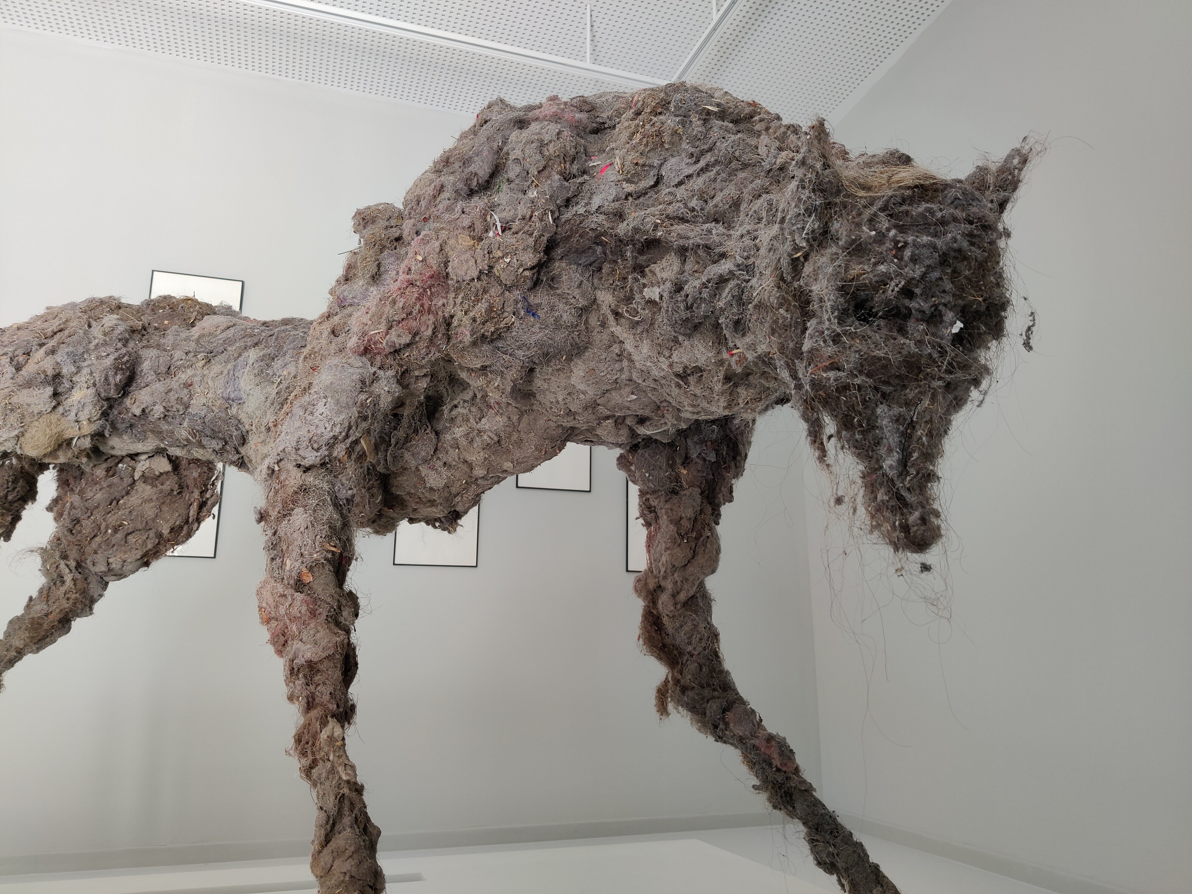 Le mythe dans le musée : « La Bête » de Lionel Sabatté. - © Lionel Sabatté