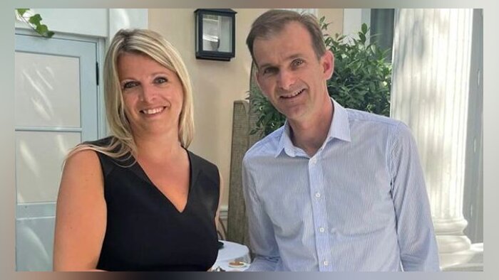 Gaëlle Arzur, fondatrice de Socialea, et Kobe Verdonck, CEO de SD Worx - © D.R.