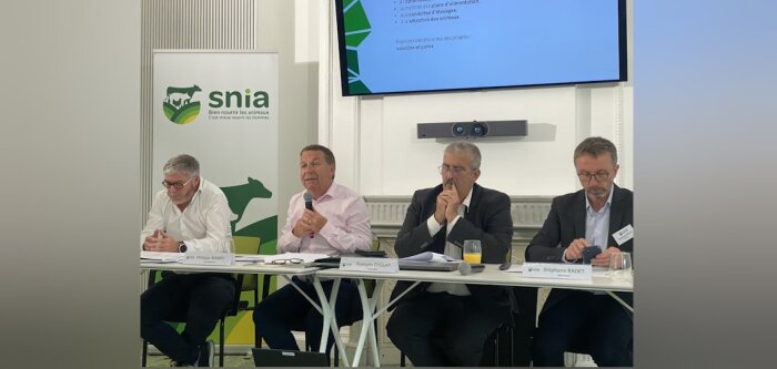 Ludovic Michel, Philippe Manry, François Cholat, Stéphane Radet (SNIA) - © D.R.