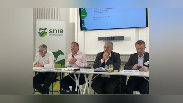 Ludovic Michel, Philippe Manry, François Cholat, Stéphane Radet (SNIA) - © D.R.