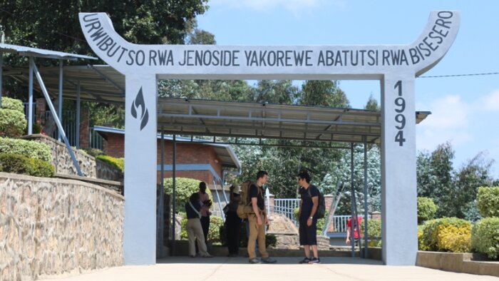 18 étudiants franco-allemands se sont rendus au Rwanda en clôture d’un cours d’histoire. - © F. Hafs
