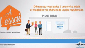 CapiFrance invente le service « Testez un bien avant de l’acheter » - © D.R.
