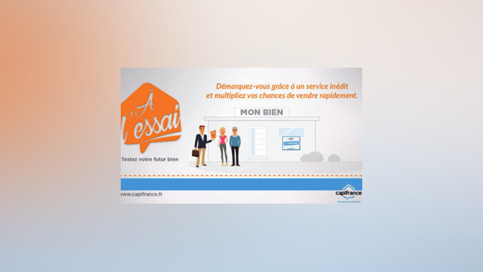 CapiFrance invente le service « Testez un bien avant de l’acheter »