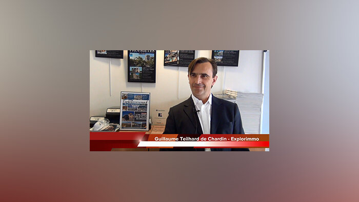 4 min 30 avec Guillaume Teilhard de Chardin, directeur d’Explorimmo