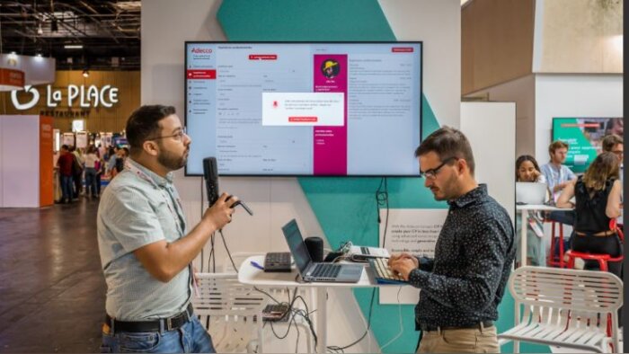 CV Maker inclusif : quels premiers usages de ChatGPT par Adecco sur VivaTech 2023 - © D.R.