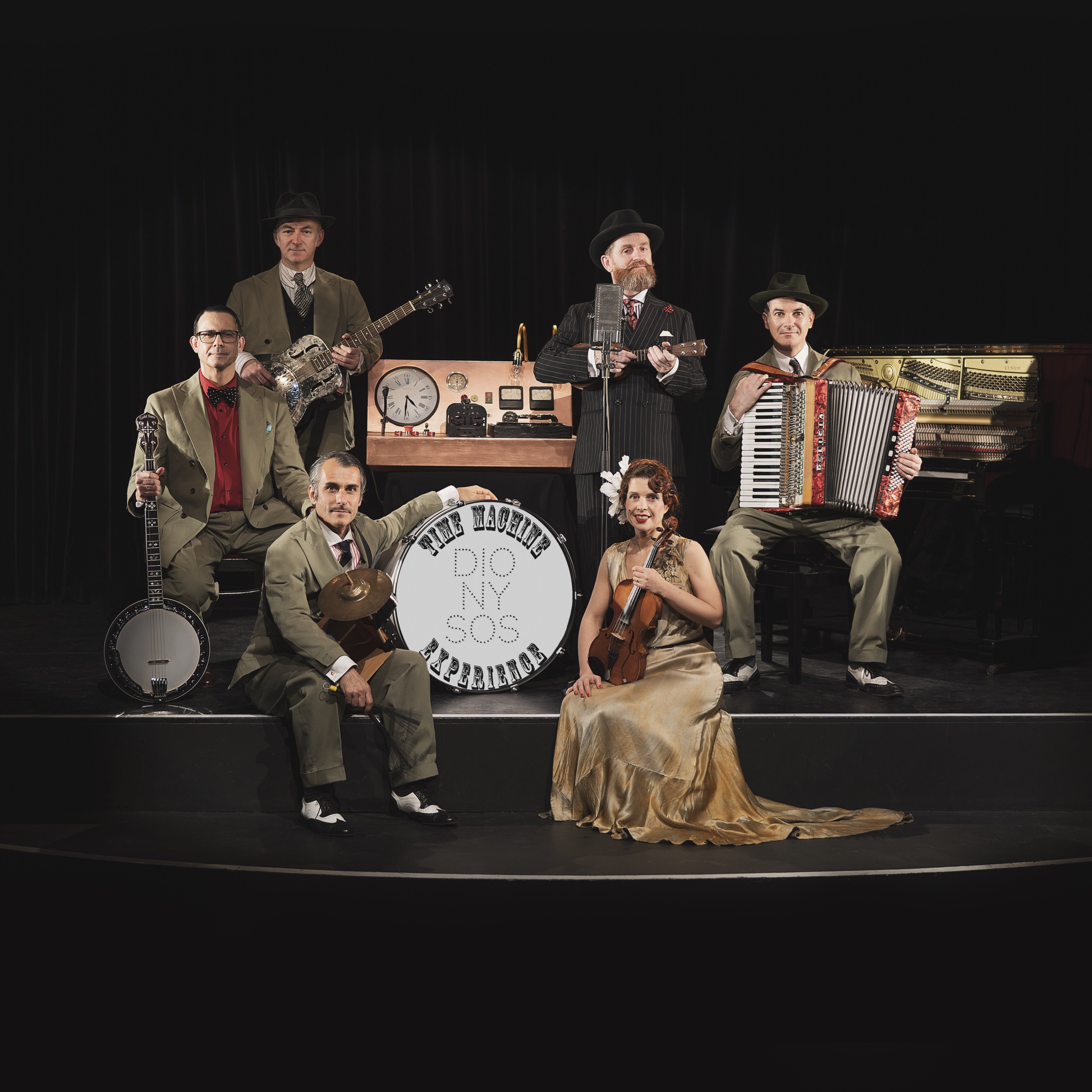 Le Time Machine Experience a pris pour thème les années 40. - © Daria Nelson