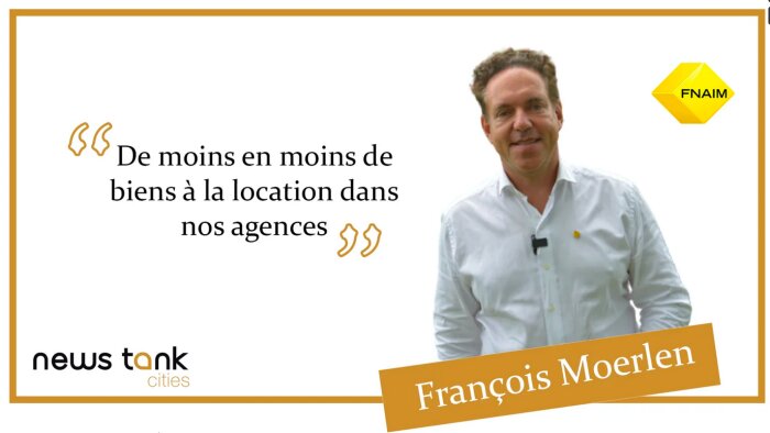 « Il est urgent de reconstituer une offre suffisante de logements », affirme M. Moerlen. - © News Tank Cities