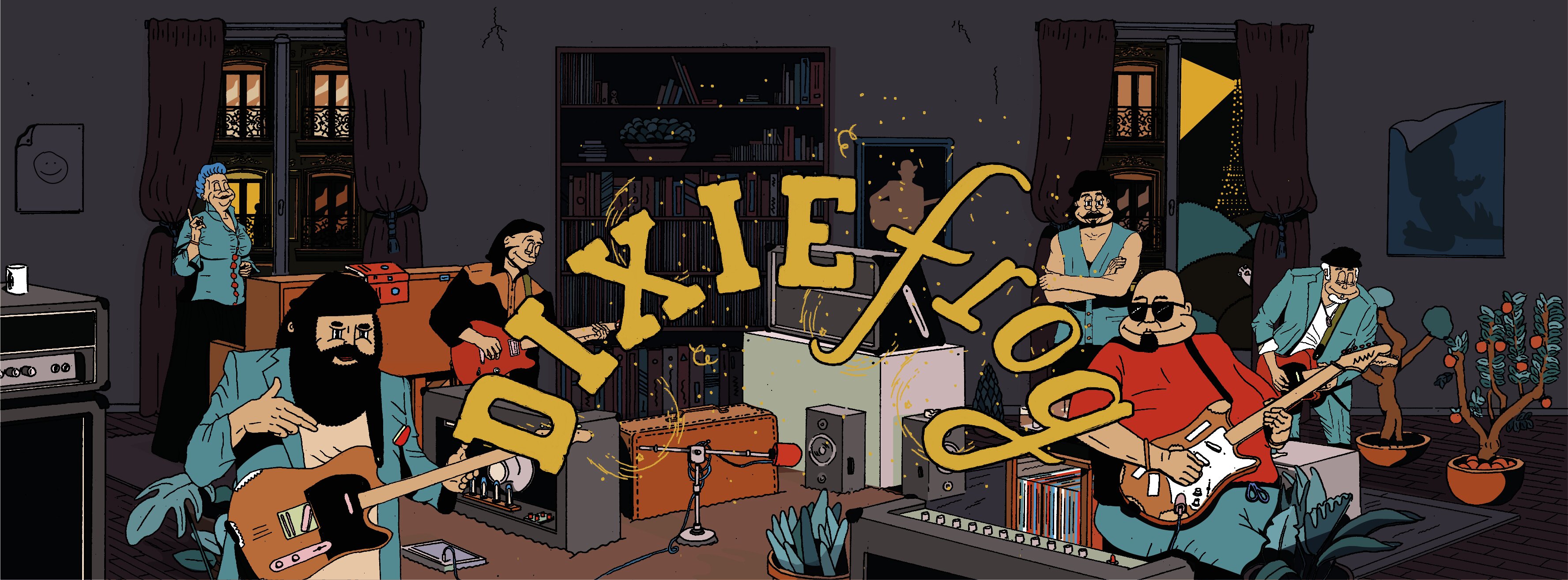 Un des visuels uniques à chaque exemplaire, signés Eliott Dublanc. - © Eliott Dublanc