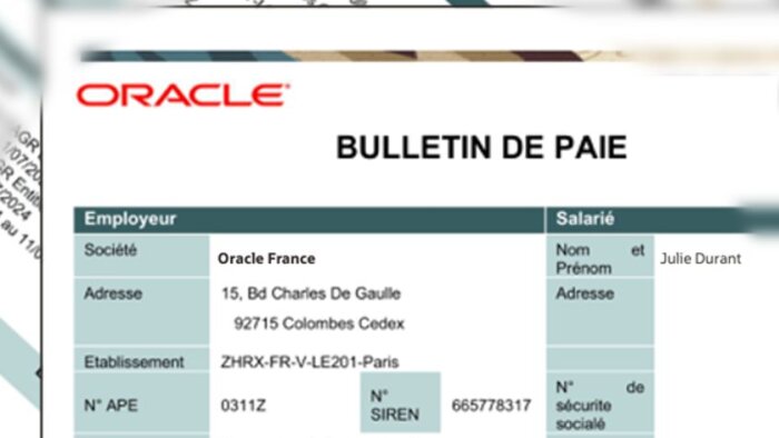 Oracle Payroll : intégration DSN pour la France - © D.R.