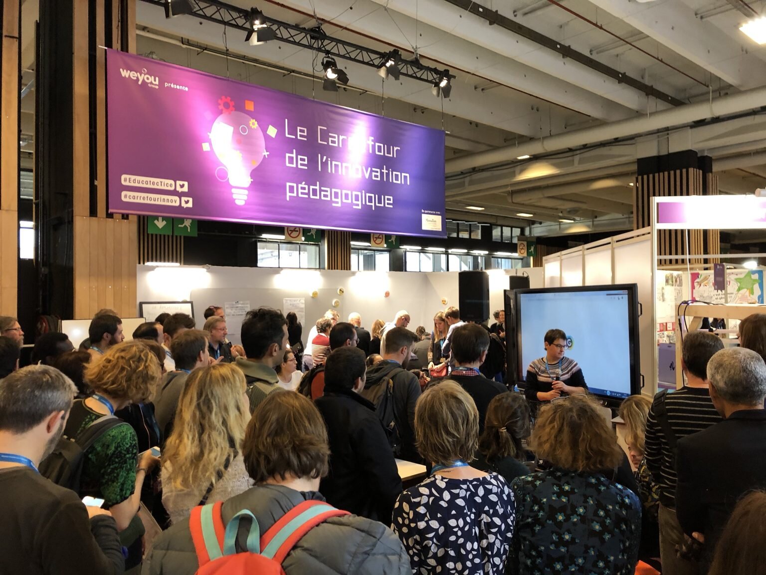 Plusieurs ateliers pratiques seront organisés pour les enseignants sur le carrefour de l’innovation pédagogique. - © Weyou Group
