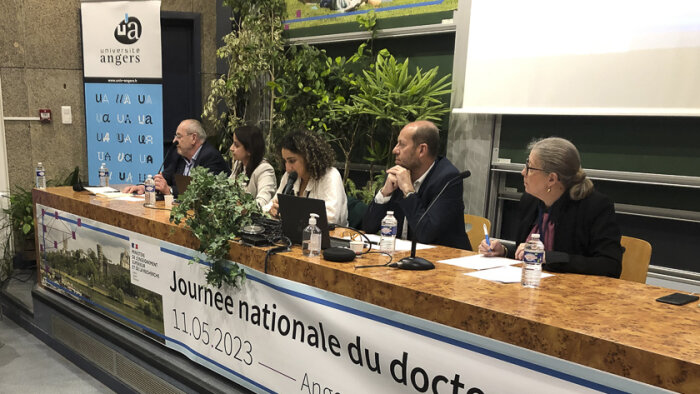 L’Andes intervient régulièrement lors de la journée nationale du doctorat. - © Université d’Angers
