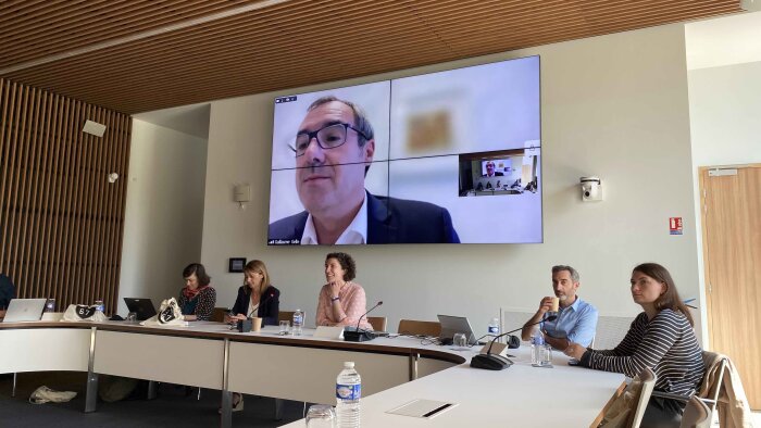 Réunion de Dircab ESR à Reims avec une intervention de G. Gellé, président de l’Urca et VP de la CPU - © Théo Haberbusch / News Tank