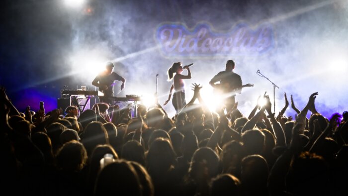 Vidéoclub en concert au Chabada le 20 novembre dernier. - © Stéphane Mouton