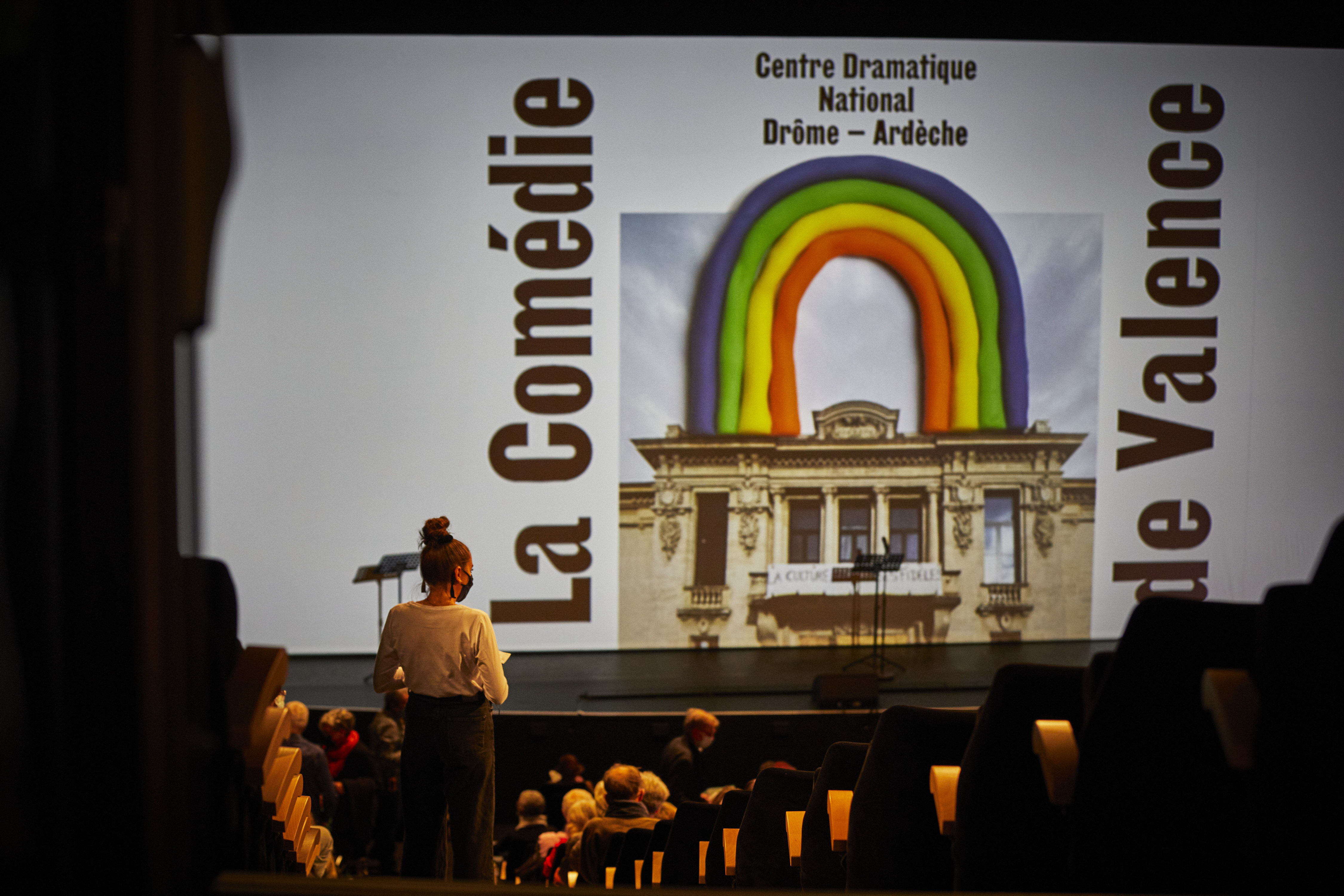 La grande salle de la Comédie de Valence. - © Christophe Raynaud de Lage