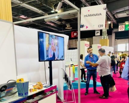 Humanava sur le salon Solutions RH - © D.R.