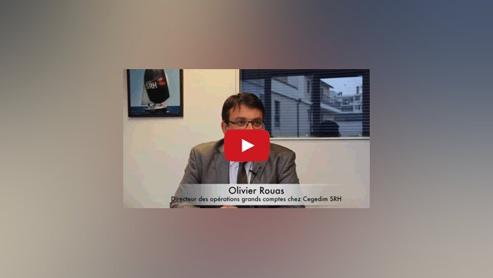 4 min 30 avec Olivier Rouas, directeur des opérations grands comptes chez Cegedim SRH