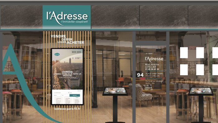 Agence L’Adresse de Chelles (77). - © D.R.