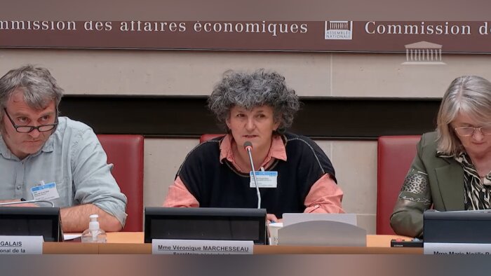 Véronique Marchesseau, secrétaire générale de la Confédération paysanne. - © D.R.