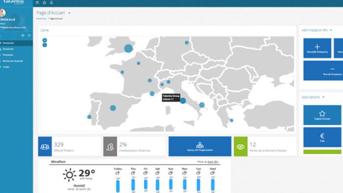 Talentia Software se dote d’un Core RH