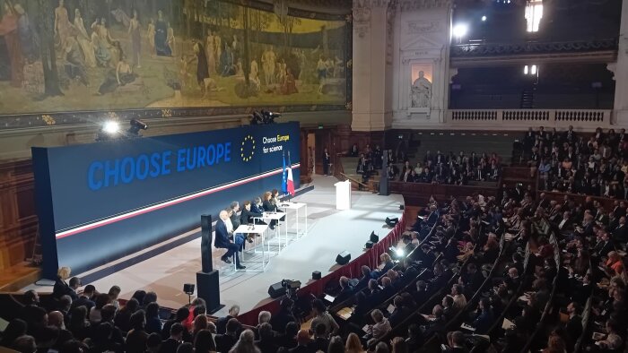 Le sommet Choose Europe s’est tenu à Paris le 5 mai. - © Manon Pellieux