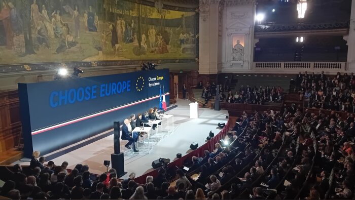 Le sommet Choose Europe s’est tenu à Paris le 5 mai. - © Manon Pellieux