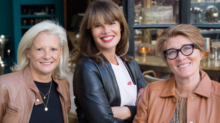 Dominique Guenin, Olivia Samson et Christine Pelosse, trois des quatre associées de Homelike Home - © D.R.