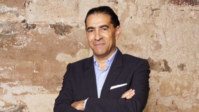 Gérarld Karsenti, auteur de « L’art de bâtir une équipe » et président de SAP France - © Copyright : Samuel Kirszenbaum