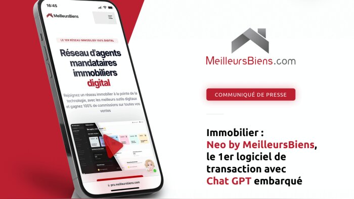 Logiciel de transaction Neo, de MeilleursBiens - © D.R.