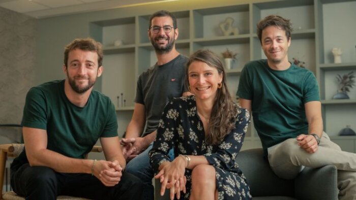 Teale : équipe fondatrice autour de Julia Néel Biz - © Tom Peyrat