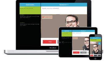 Le mobile sourit à la solution d’entretien vidéo Visio4People