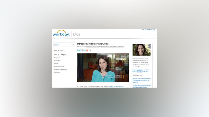 Workday lance une application mobile dédiée au recrutement
