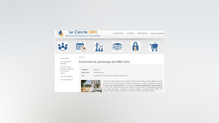 Agenda : Rendez-vous les 7 et 8 avril pour la 4e édition de l’université de printemps du Cercle SIRH