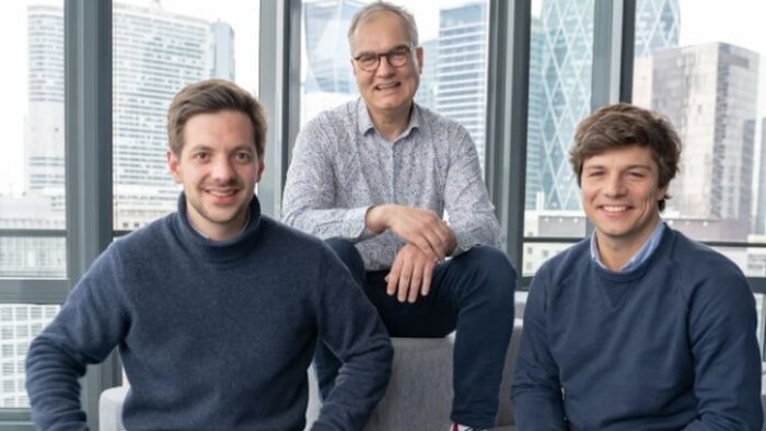 Equipe dirigeante d’Oteria Cyber School : Hugues Spriet, Romain Hennion, Romain Burel - © D.R.